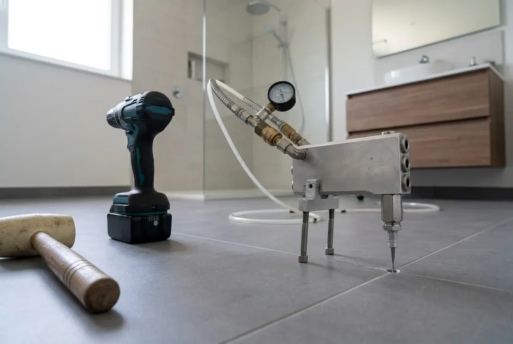 Kitbedrijf Otterlo – holle tegels injecteren