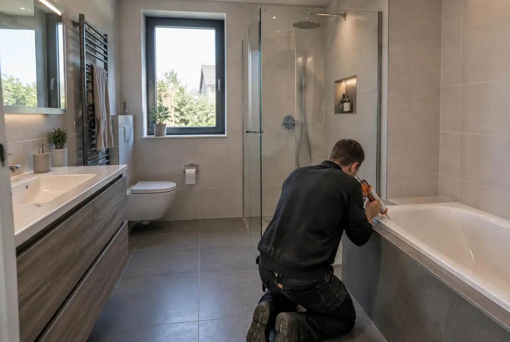 Kitbedrijf Otterlo – badkamer kit vervangen bij de douche